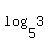 log%285%2C+3%29