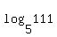 log%285%2C111%29