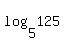 log%285+%2C125%29