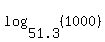 log%2851.3%2C+%281000%29%29