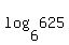 log%286%2C625%29