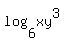 log%286%2Cxy%5E3%29