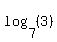log%287%2C+%283%29%29