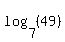 log%287%2C+%2849%29%29