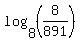 log%288%2C%288%2F891%29%29