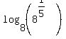 log%288%2C%288%5E%281%2F5%29%29%29