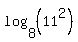 log%288%2C+%2811%5E2%29%29