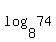 log%288%2C74%29