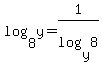 log%288%2Cy%29=1%2Flog%28y%2C8%29