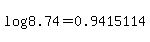 log%288.74%29=0.9415114