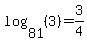 log%2881%2C%283%29%29+=+3%2F4