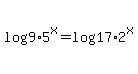 log%289%2A5%5Ex%29=+log%2817%2A2%5Ex%29