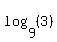 log%289%2C%283%29%29