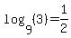 log%289%2C%283%29%29=1%2F2