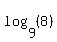 log%289%2C%288%29%29