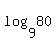 log%289%2C80%29