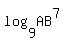 log%289%2CAB%5E7%29