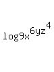 log%289x%5E6+yz%5E4+%29