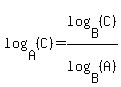 log%28A%2C%28C%29%29=log%28B%2C%28C%29%29%2Flog%28B%2C%28A%29%29