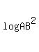 log%28AB%5E2%29