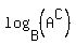 log%28B%2C%28A%5EC%29%29