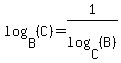 log%28B%2C%28C%29%29=1%2Flog%28C%2C%28B%29%29