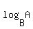 log%28B%2CA%29