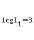 log%28I%5B1%5D%29=8.0