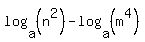 log%28a%2C%28n%5E2%29%29+-+log%28a%2C%28m%5E4%29%29