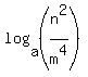 log%28a%2C%28n%5E2%2Fm%5E4%29%29