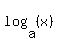 log%28a%2C%28x%29%29