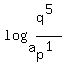 log%28a%2C+q%5E%285%29%2Fp%5E%281%29%29