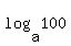 log%28a%2C100%29