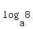 log%28a%2C8%29
