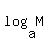 log%28a%2CM%29
