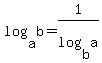 log%28a%2Cb%29=1%2Flog%28b%2Ca%29
