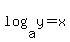 log%28a%2Cy%29+=+x