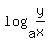 log%28a%2Cy%2Fx%29
