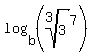 log%28b%2C%28root%283%2C3%29%5E7%29%29