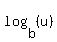 log%28b%2C%28u%29%29