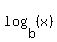 log%28b%2C%28x%29%29