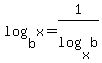 log%28b%2C+x%29=1%2Flog%28x%2C+b%29