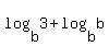 log%28b%2C3%29+%2B+log%28b%2Cb%29+
