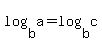 log%28b%2Ca%29=log%28b%2Cc%29