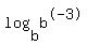 log%28b%2Cb%5E-3%29