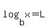 log%28b%2Cx%29+=+L