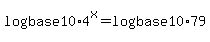 log%28base10%29+4%5Ex+=+log%28base10%2979