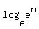log%28e%2Ce%5En%29