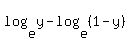 log%28e%2Cy%29-log%28e%2C%281-y%29%29