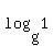 log%28g%2C1%29